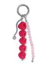 Bright Raspberry Light Bag Charm