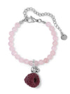 Wild Raspberry Accent Bracelet