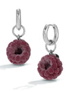 Wild Raspberry Earrings