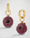 Wild Raspberry Earrings