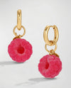 Bright Raspberry Earrings