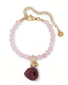 Wild Raspberry Accent Bracelet