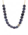 Muted Blueberry Essence Necklace